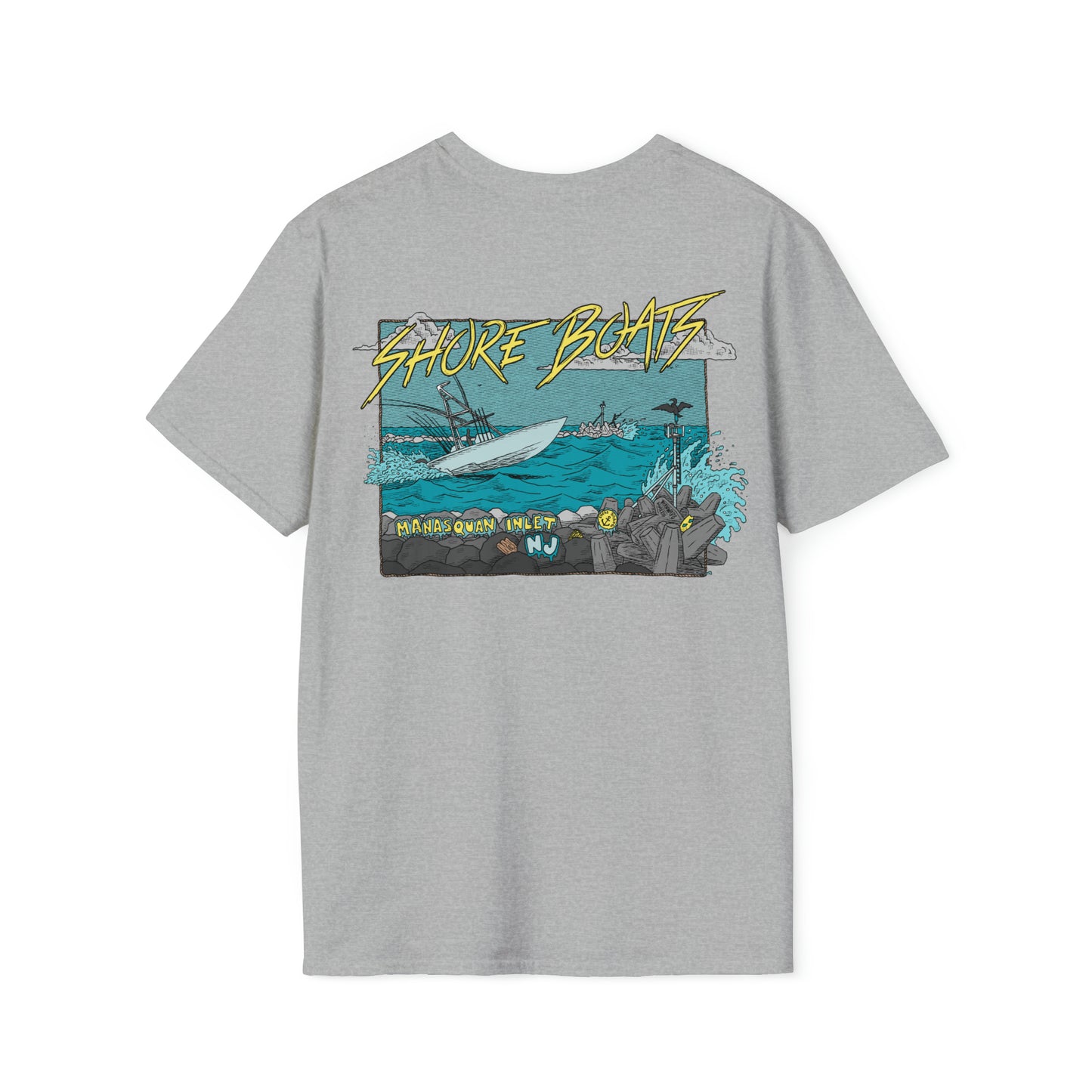 Custom Shore Boats Softstyle T-Shirt