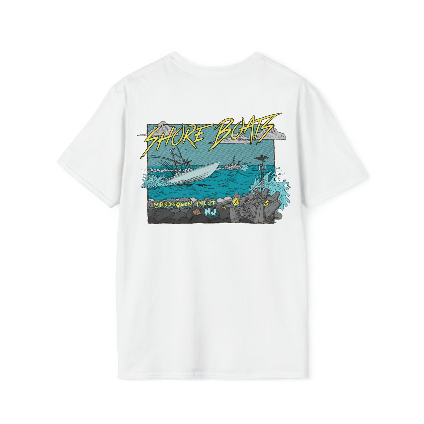 Custom Shore Boats Softstyle T-Shirt